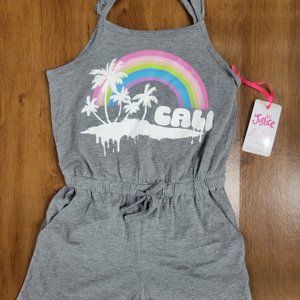 Justice Girls Ruffle Top Romper